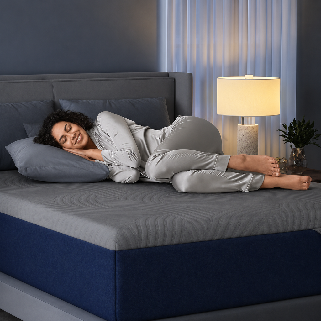 Premium Memory Foam & Pocket Spring Mattress Breathable Medium Firm Bed Mattress for Twin Full Queen King Size Beds Comfortable Pressure Relief Sleep Support